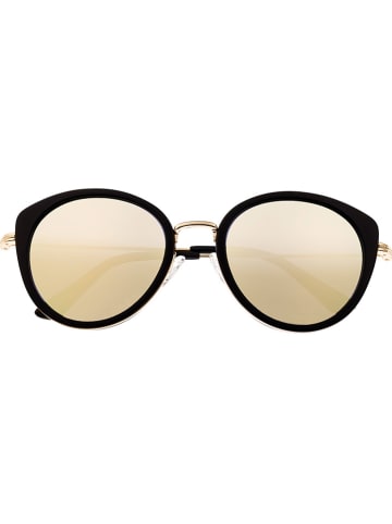Bertha Damskie okulary przeciwsłoneczne "Reese" w kolorze złoto-czarnym