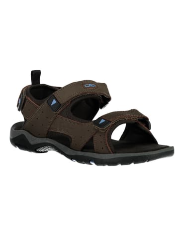 CMP Leren trekkingsandalen "Almaak" bruin
