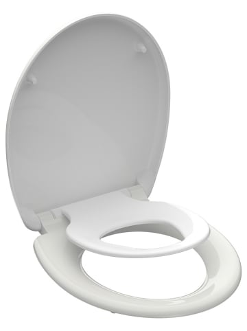 Schütte Toiletbril met softclose "Family" wit