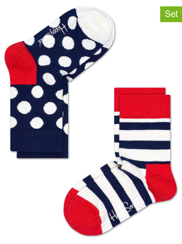 Happy Socks Skarpety (4 pary) "Stripes and Dots" ze wzorem