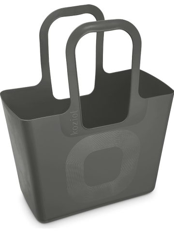 Koziol Shopper bag "Tasche XL" w kolorze antracytowym - 44 x 54 x 21,5 cm