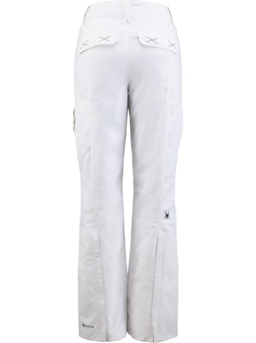 SPYDER Spodnie narciarskie "Me GTX" w kolorze białym
