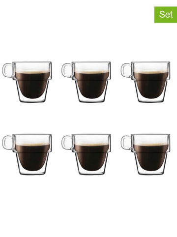Vialli Design 6er-Set: Becher - 150 ml