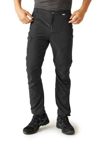 Regatta Zipp-Off-Funktionshose "Leesville II" in Anthrazit