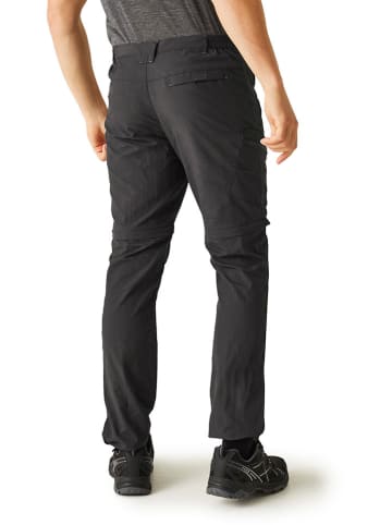 Regatta Zipp-Off-Funktionshose "Leesville II" in Anthrazit