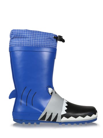 Regatta Gummistiefel in Blau/ Grau/ Schwarz