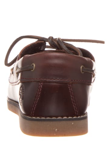 Timberland Leren mocassins "Seabury" bruin - wijdte M
