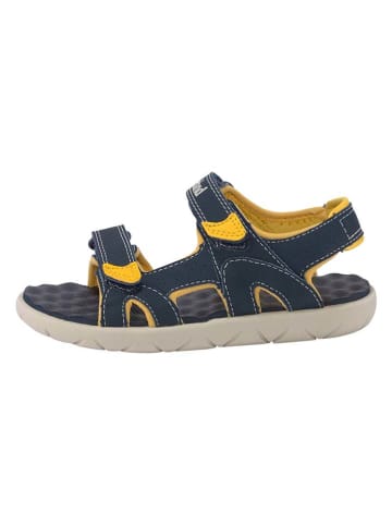 Timberland Sandalen "Perkins Row 2-Strap" geel/donkerblauw