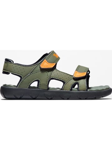 Timberland Trekkingsandalen "Perkins Row" kaki/oranje - wijdte M