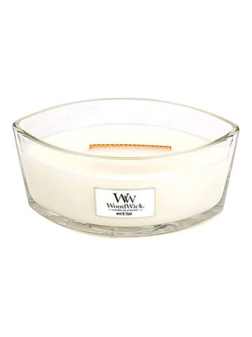 WoodWick Średnia świeca zapachowa - White Teak - 453,6 g