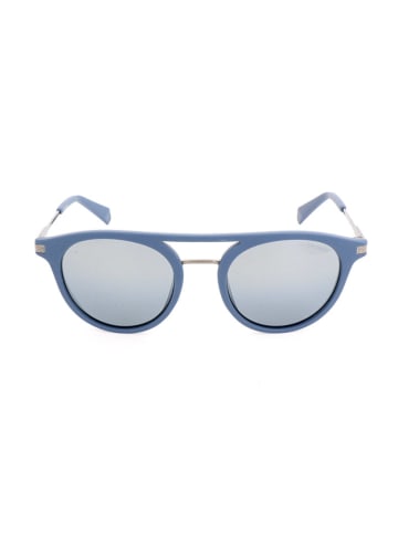 Polaroid Herren-Sonnenbrille in Blau/ Grau