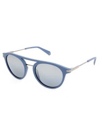 Polaroid Herren-Sonnenbrille in Blau/ Grau