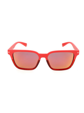 Polaroid Herren-Sonnenbrille in Rot/ Orange