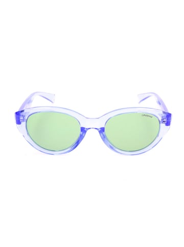 Polaroid Damskie okulary przeciwsłoneczne w kolorze fioletowo-zielonym