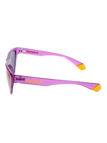 Polaroid Damskie okulary przeciwsłoneczne w kolorze fioletowo-szarym