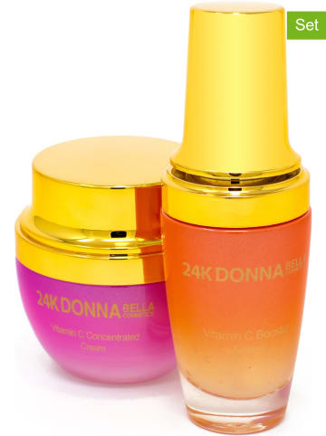 Donna Bella 2tlg. Gesichtspflege-Set "24K Vitamin C"