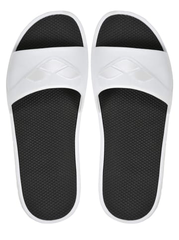 Arena Buty kąpielowe w kolorze czarno-białym