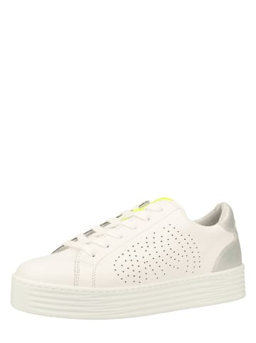 Tamaris Sneakersy w kolorze biało-srebrnym