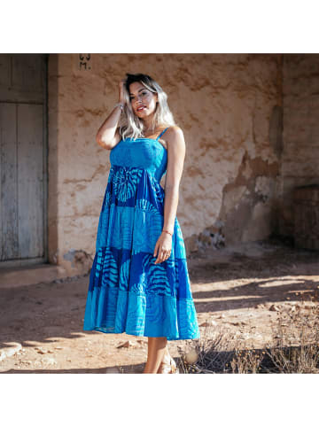 SIGRIS Moda Jurk blauw