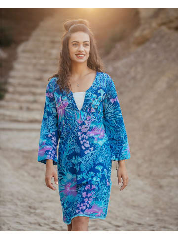 SIGRIS Moda Jurk blauw