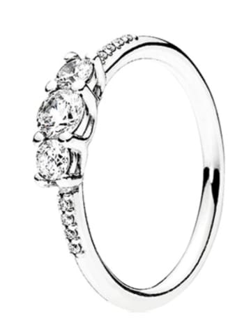 Pandora Silber-Ring mit Zirkonia