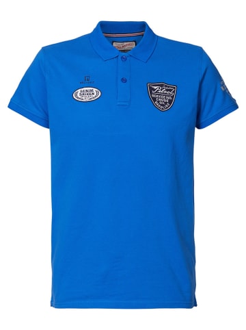 Petrol Industries Poloshirt in Blau