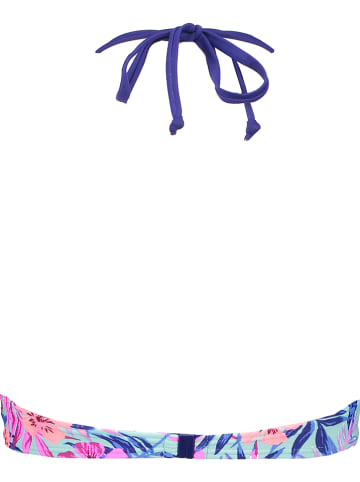 Venice Beach Bikini-Oberteil in Türkis/ Pink