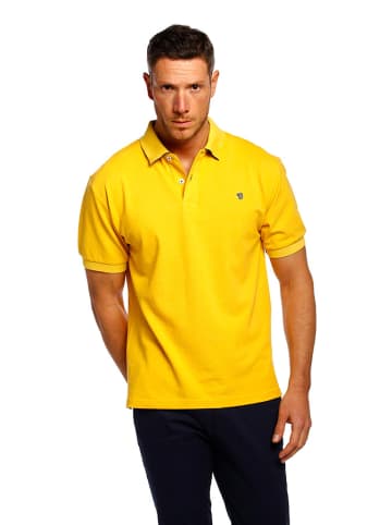 The Time of Bocha Koszulka polo w kolorze żółtym