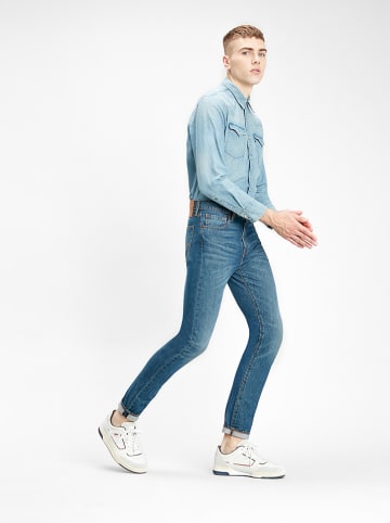 Levi´s Dżinsy "510" - Skinny fit - w kolorze niebieskim