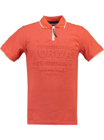 Geographical Norway Poloshirt "Kupply" koraalrood
