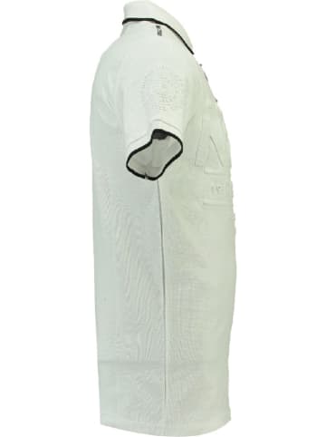 Geographical Norway Koszulka polo "Kupply" w kolorze białym