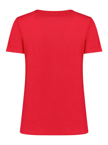 Geographical Norway Koszulka "Jele" w kolorze czerwonym