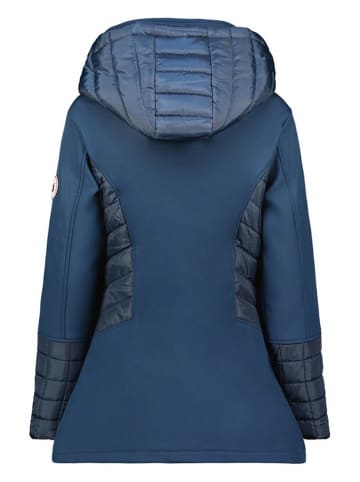 Geographical Norway Softshelljas "Tadame" donkerblauw