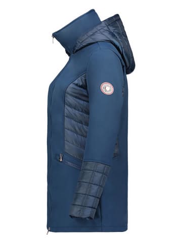 Geographical Norway Softshelljas "Tadame" donkerblauw