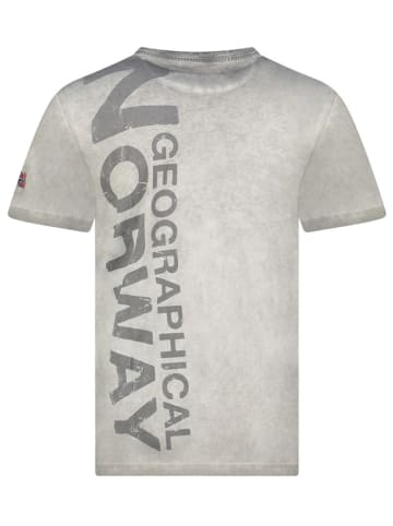 Geographical Norway Shirt "Jotz" in Grau