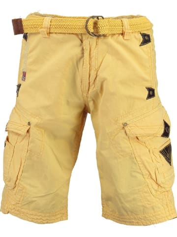 Geographical Norway Cargoshorts "Peanut" in Gelb