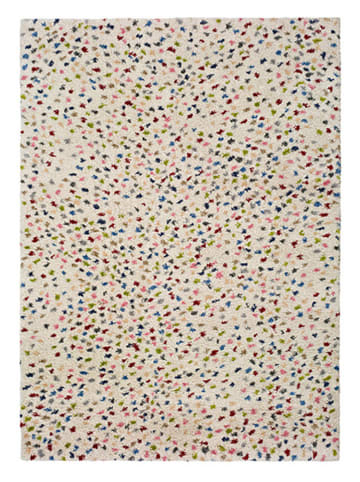 Atticgo Hochflor-Teppich "Kasbah" in Beige/ Bunt