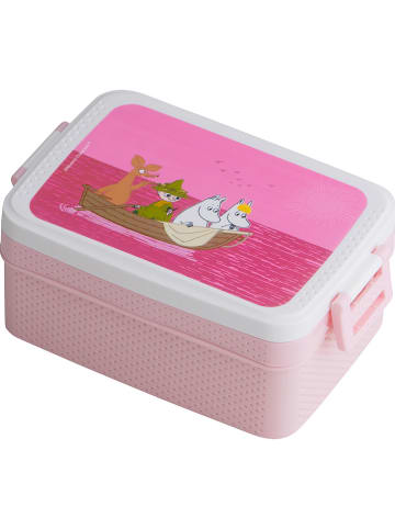 Rätt Start Lunchbox "Moomin" in Rosa - (L)18,5 x (H)8 x (T)12 cm