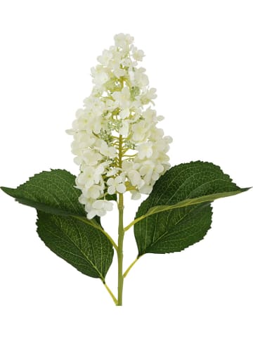 Boltze Kunstblume "Hortensie" in Weiß - (L)98 cm