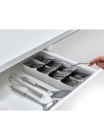 JosephJoseph Organizer "DraweStore" w kolorze szarym na sztućce - 5,5 x 39,5 cm