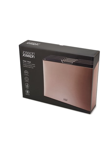 JosephJoseph 5tlg. Schneidebrett-Set in Gold