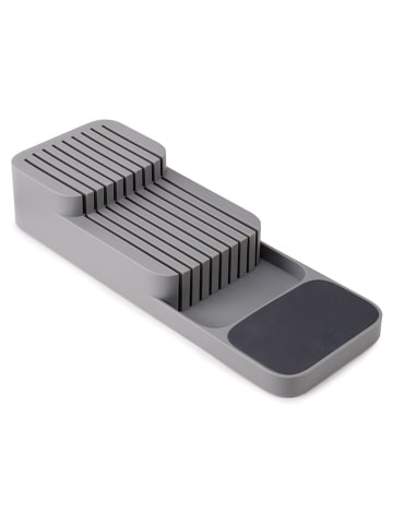 JosephJoseph Messerordnungshelfer "DrawerStore" in Grau - (B)39,5 x (H)7,5 x (T)14 cm