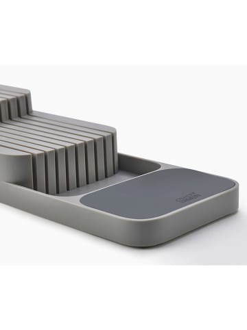 JosephJoseph Messerordnungshelfer "DrawerStore" in Grau - (B)39,5 x (H)7,5 x (T)14 cm