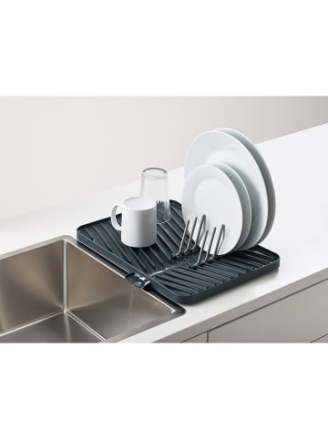 JosephJoseph Afdruipmat antraciet - (B)40 x (H)2,5 x (D)32 cm