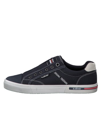s.Oliver Slippersy w kolorze granatowym