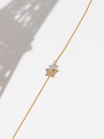 CARATELLI Gouden armband "Corka" met diamanten