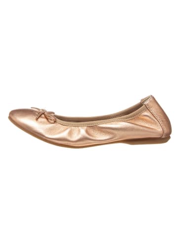 Primigi Leder-Ballerinas in Gold