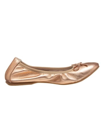 Primigi Leder-Ballerinas in Gold