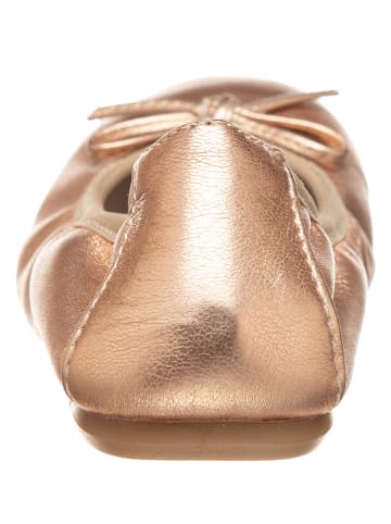 Primigi Leder-Ballerinas in Gold