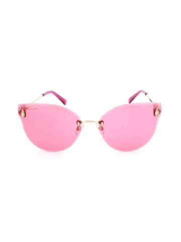 Swarovski Damskie okulary przeciwsłoneczne w kolorze złoto-różowym